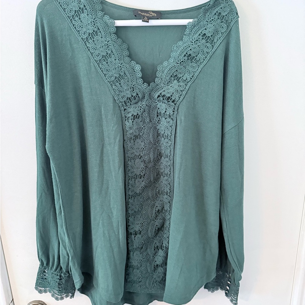 Suzanne Betro Green Intimate Sleepwear